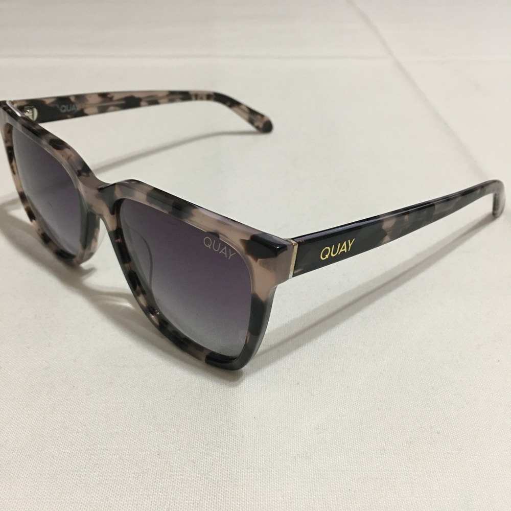 Quay Wired Sunglasses Women One Size Tortoise Polarized Square